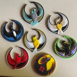 Bird of Resistance Badges (special order, contact me)