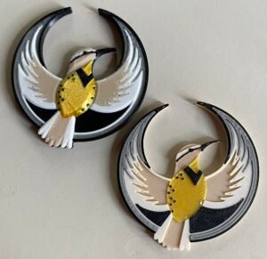 Western Meadowlark badge