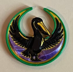 Birds of Resistance Star Wars Rebel Alliance / LA Brown Pelican pin