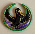 Louisiana brown pelican badge