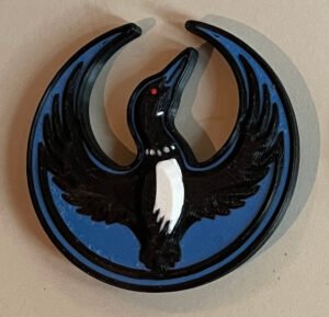 Minnesota Rebel Loon badge